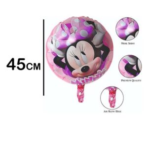 Inflatable Minnie Mouse pink character balloons